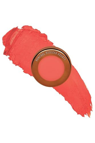 Danessa Myricks Beauty Yummy Skin Blurring Balm Powder Flushed - Matte Color for Cheek & Lip Golden Hour | Amazon (US)