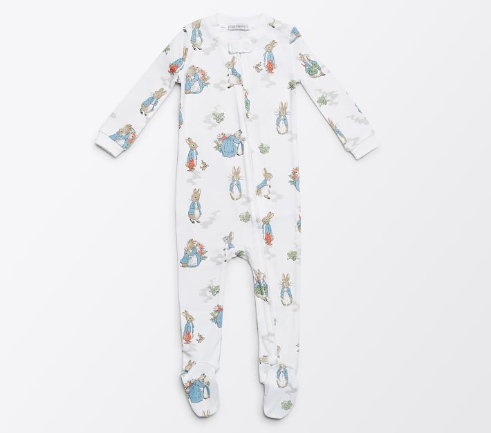 Peter Rabbit™ Organic Nursery Pajama | Pottery Barn Kids