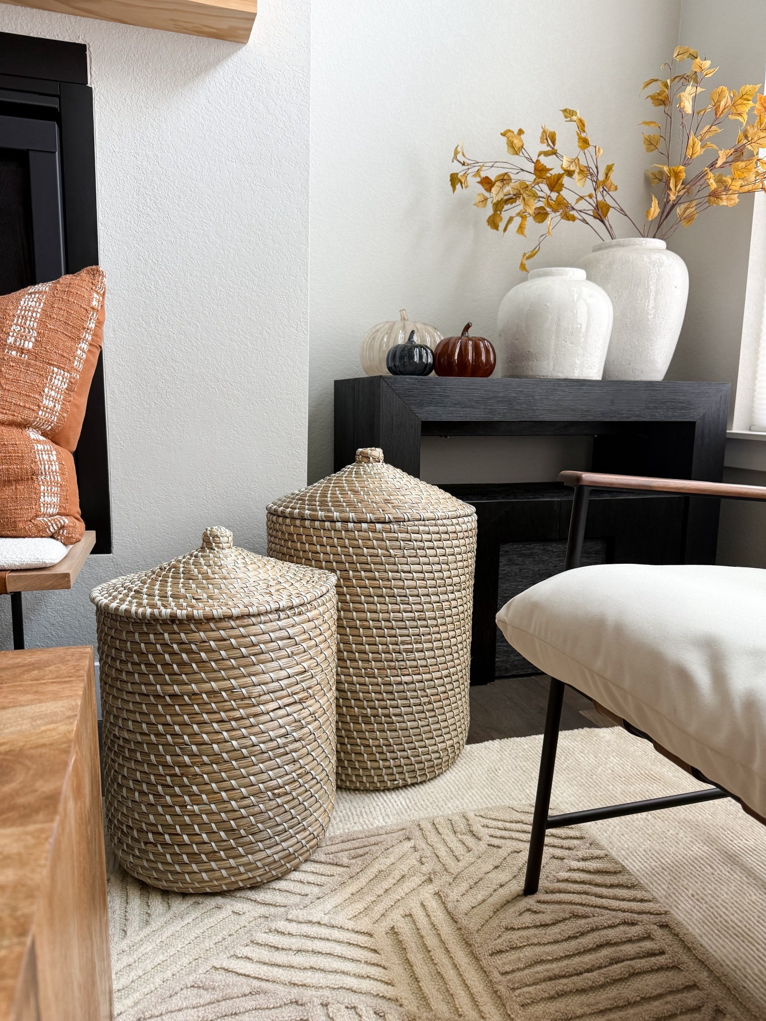 The cutest swaps for fall! Love these baskets, vases, stems, and pillow! A lot is on sale too!

#LTKSaleAlert #LTKFindsUnder100 #LTKHome