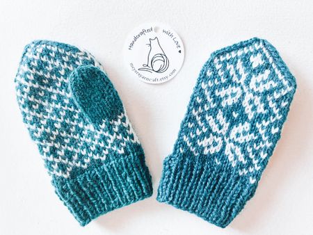 Hand-knitted Nordic/Fairisle Style Baby Mittens, Selbu Mittens 

#LTKbaby #LTKkids