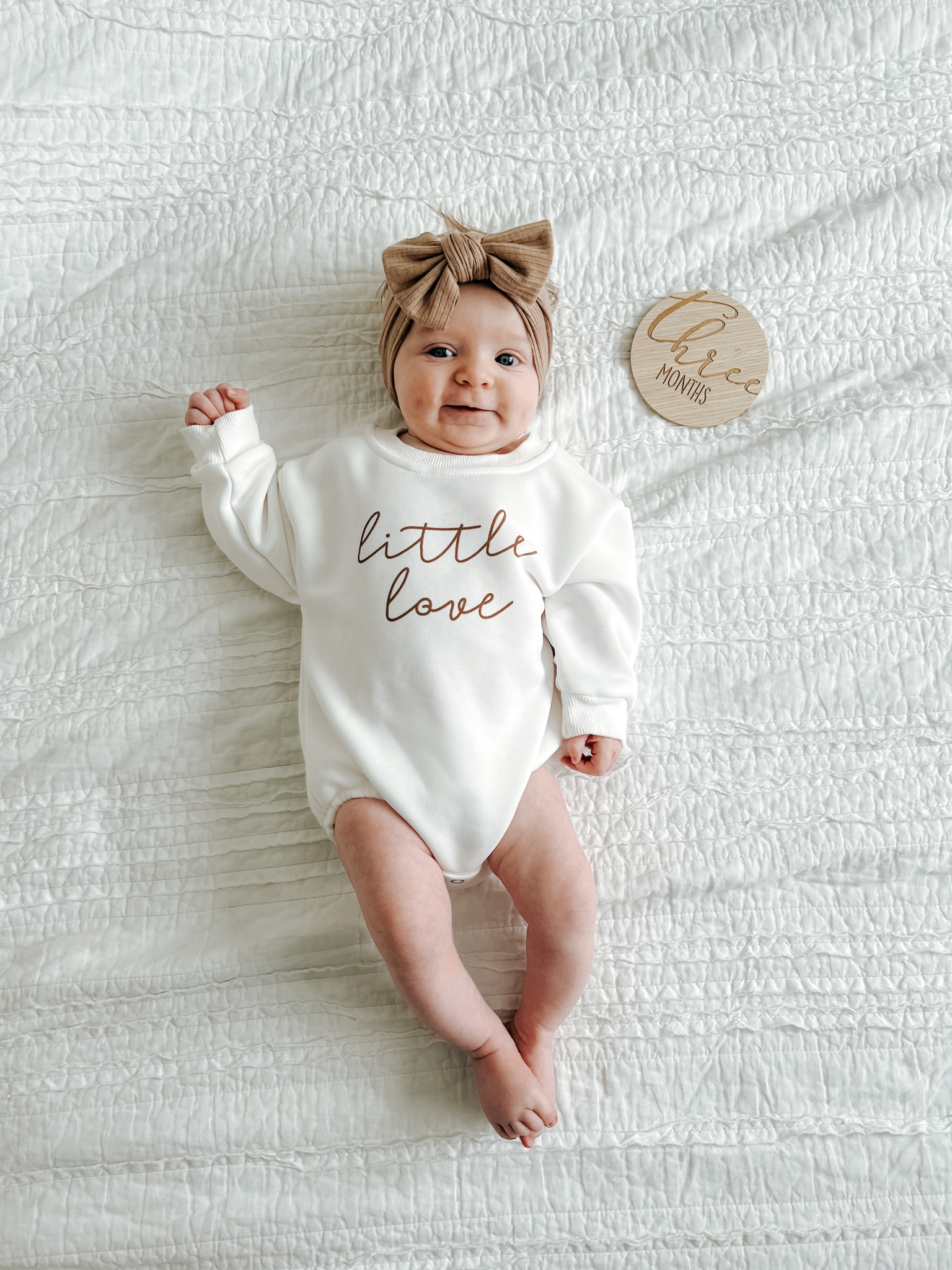 My little love is 3 months 😂 

#LTKbaby #LTKFind #LTKkids