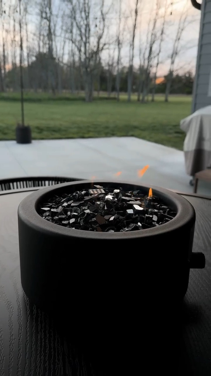 🔥 An outdoor item you can use now and all summer! I’ve been obsessed with this tabletop mini fire pit—it's perfect for those magical spring and summer nights. 🌟 Sadly, the exact model sold out, but I found a fantastic similar option for you, I purchased it and will share it in stories. Plus, I added those stunning mirror rocks from my original purchase to glam it up! ✨💖 



#LTKMostLoved #LTKSeasonal #LTKHome