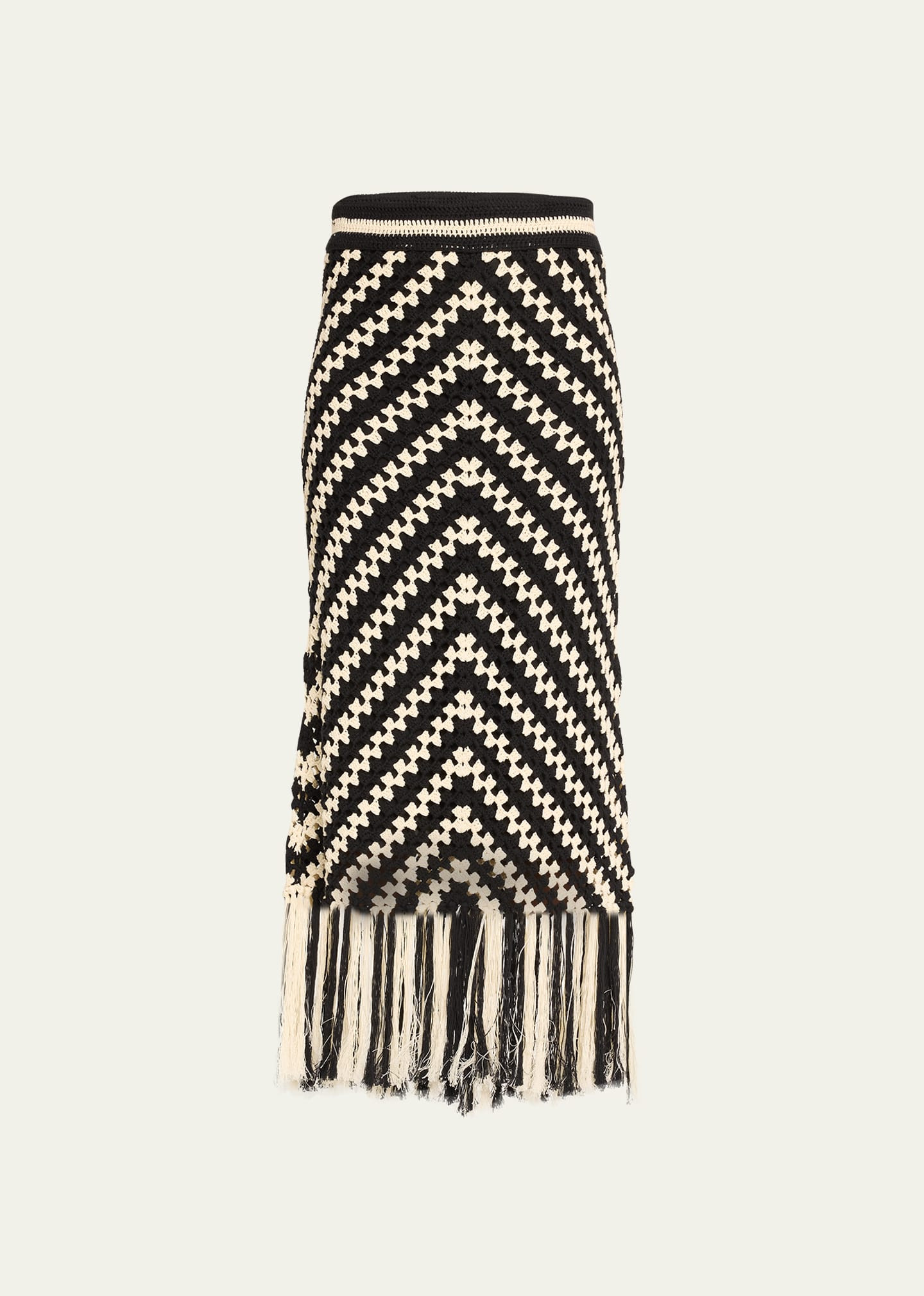 Halliday Hand Crochet Skirt | Bergdorf Goodman