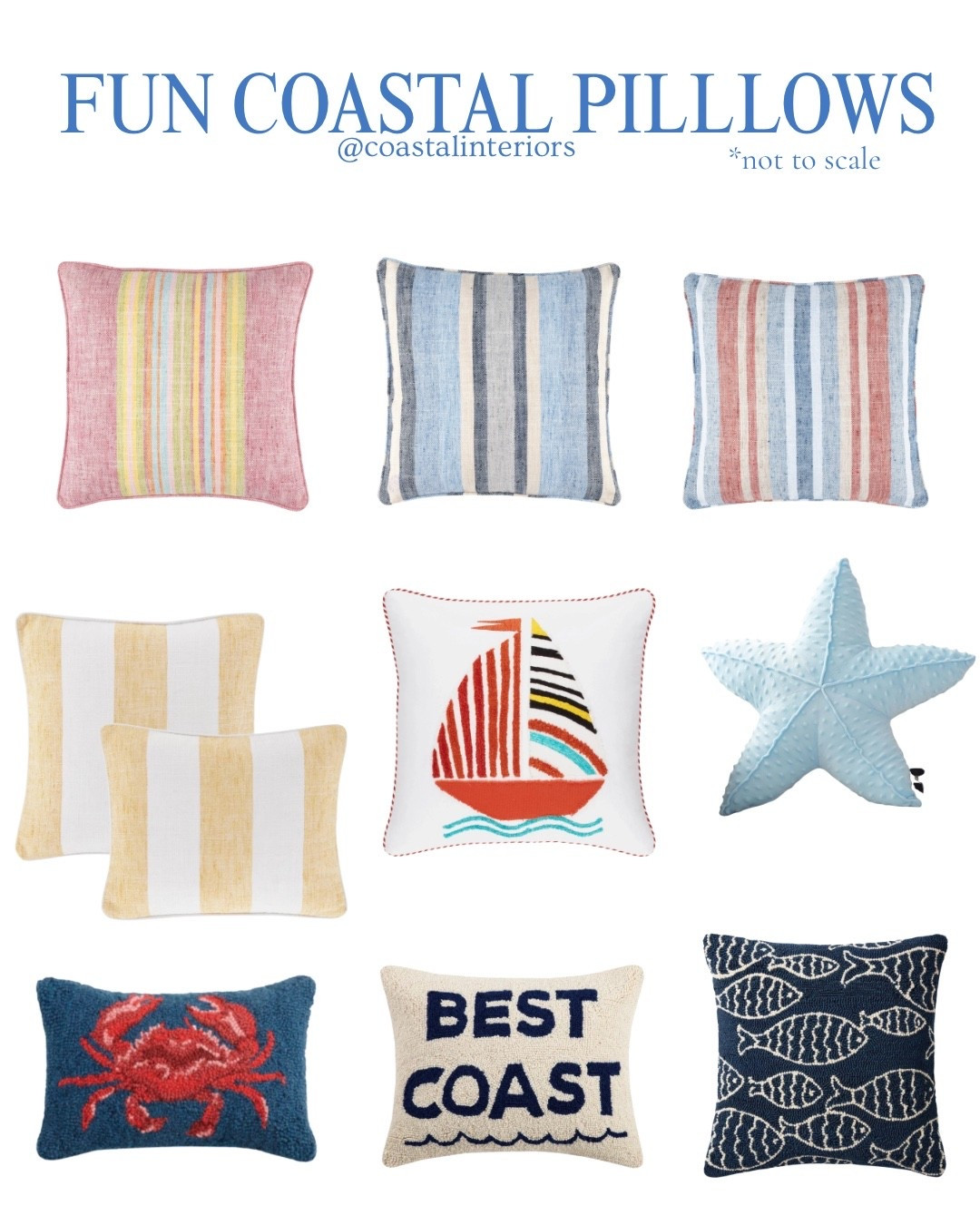 Fun and colorful coastal beach house pillows

#LTKSaleAlert #LTKHome