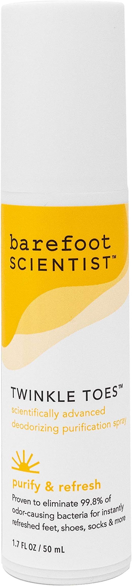 Barefoot Scientist Twinkle Toes Foot Deodorizing Purification Spray | Amazon (US)