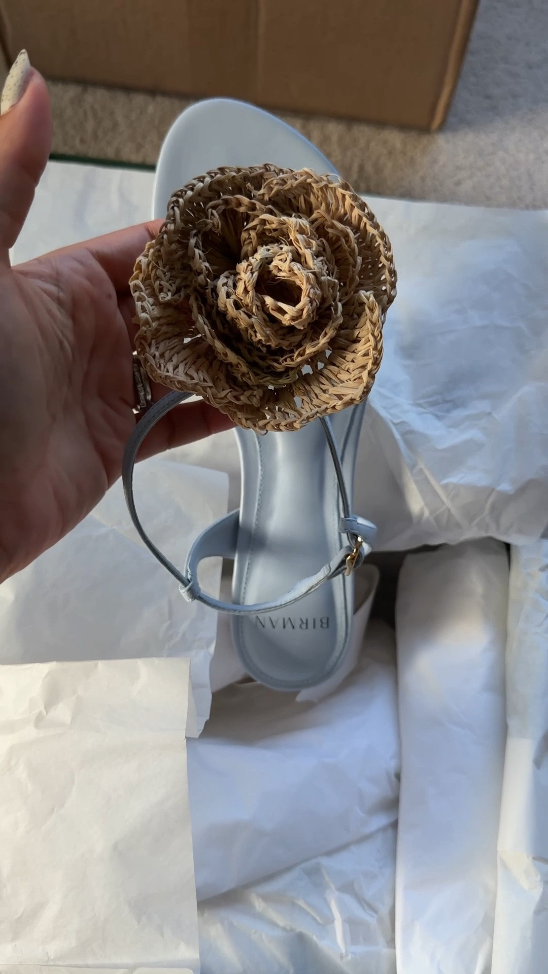 The cutest #summersandals you ever did see! Nappa powder blue leather with a raffia bow - perfection! Get them while they’re on #sale and before they sell out!

#sandals #raffia #summer

#LTKSaleAlert #LTKTravel #LTKSeasonal
