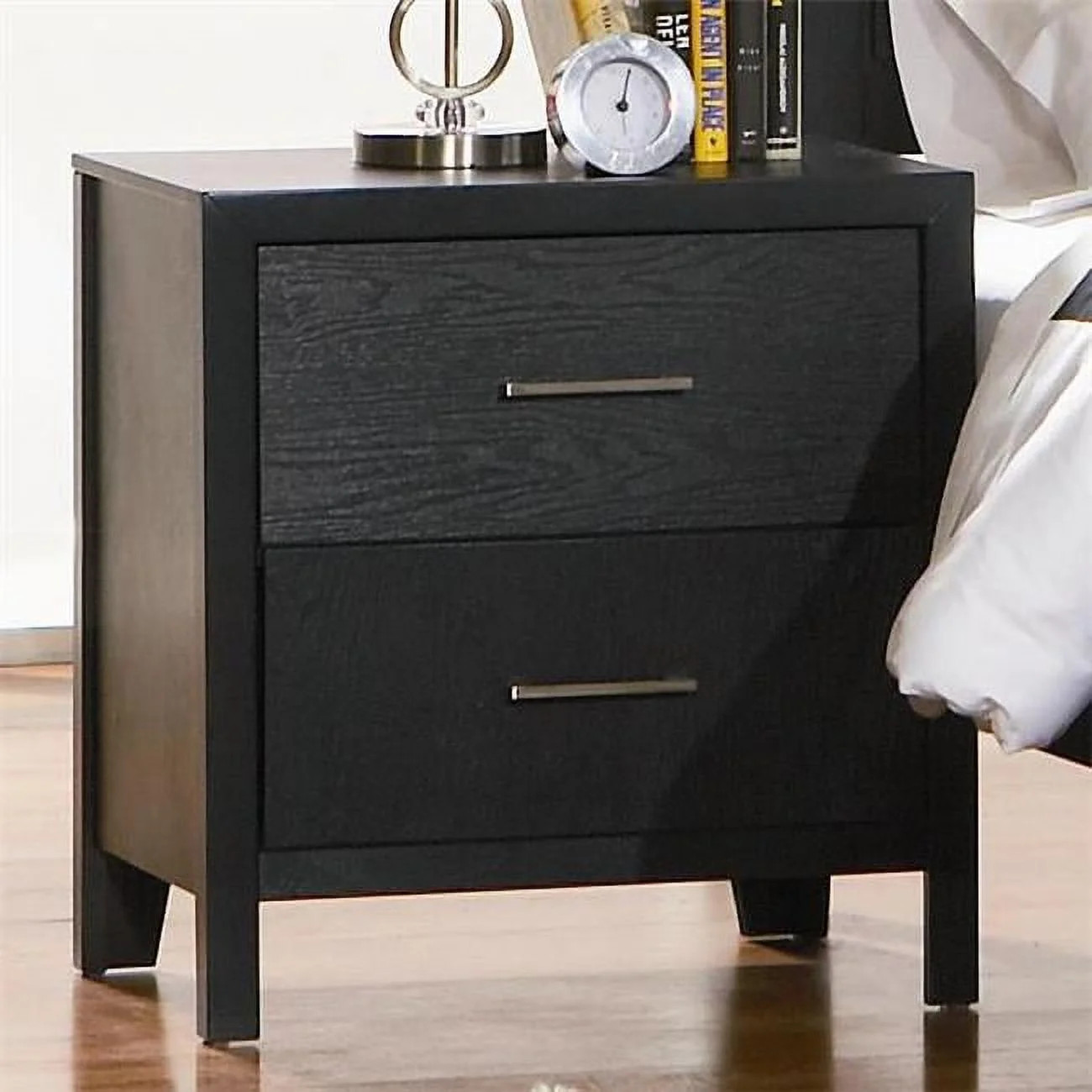 Coaster 201652 Grove Two Drawer Night Stand | Walmart (US)