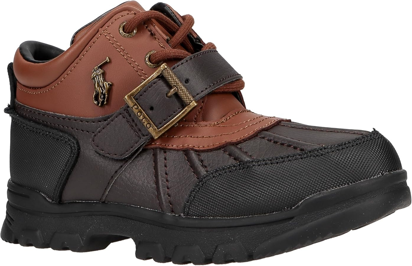 Polo Ralph Lauren Boy's Dover Boot Sneaker | Amazon (US)