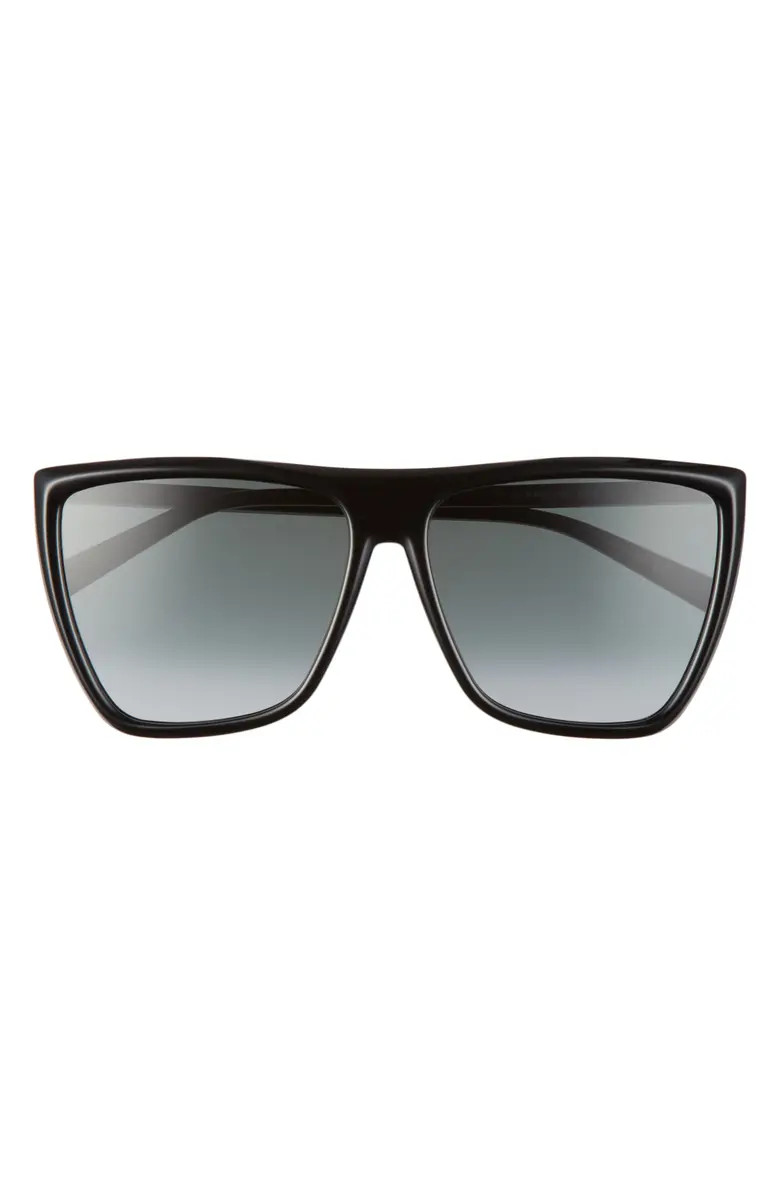 60mm Flat Top Sunglasses | Nordstrom Rack