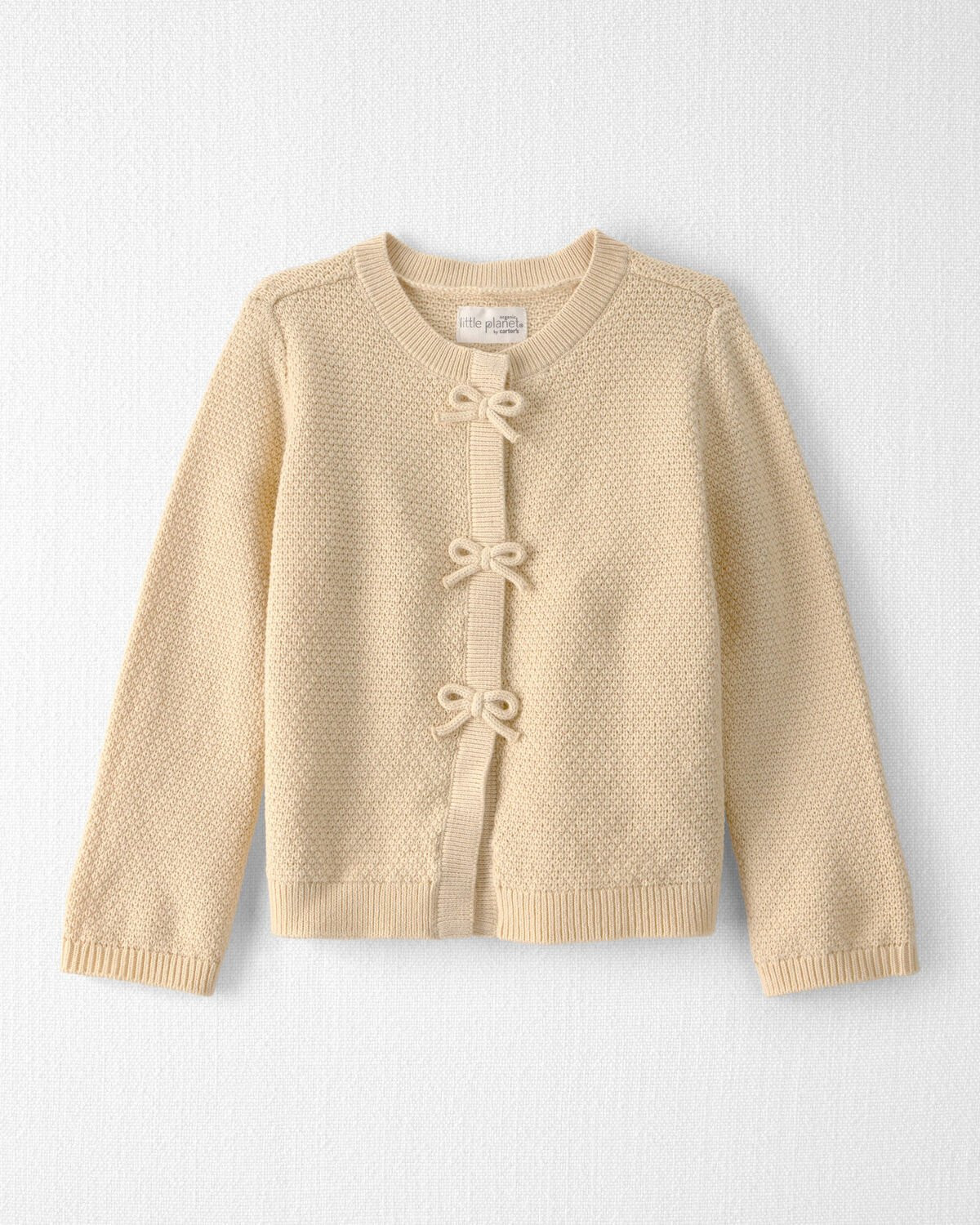 Toddler Girl Organic Cotton Sweater Knit Cardigan | Carter's Inc