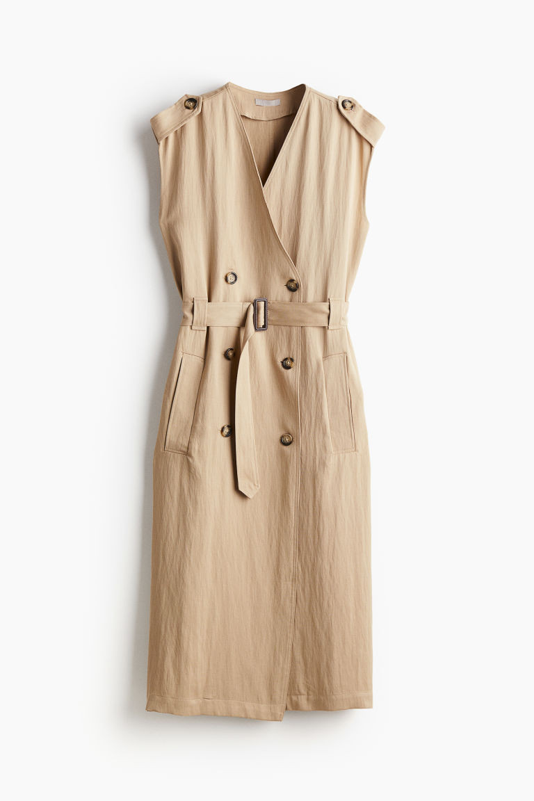 H & M - Trench Dress - Beige | H&M (US + CA)
