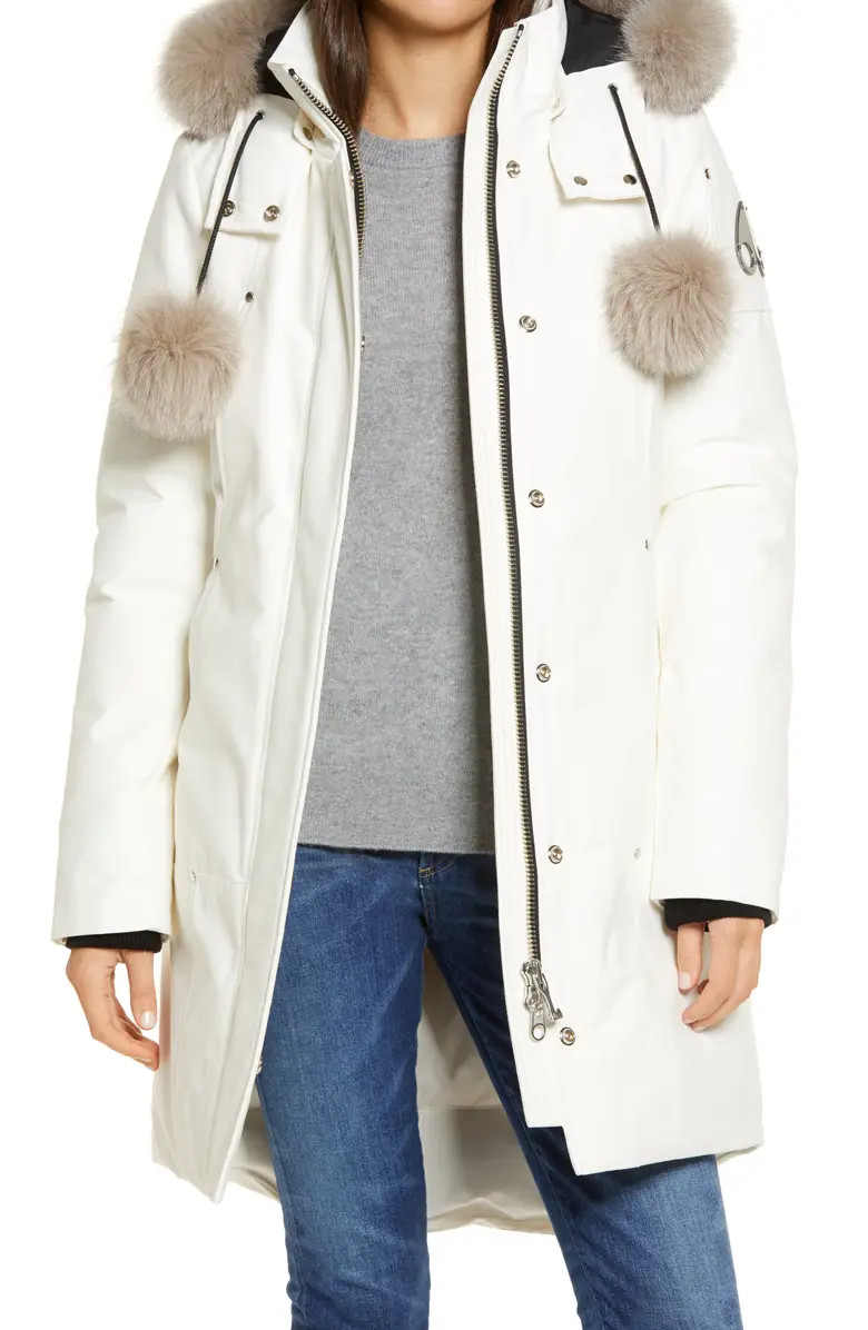 'Stirling' Down Parka with Genuine Fox Fur Trim | Nordstrom