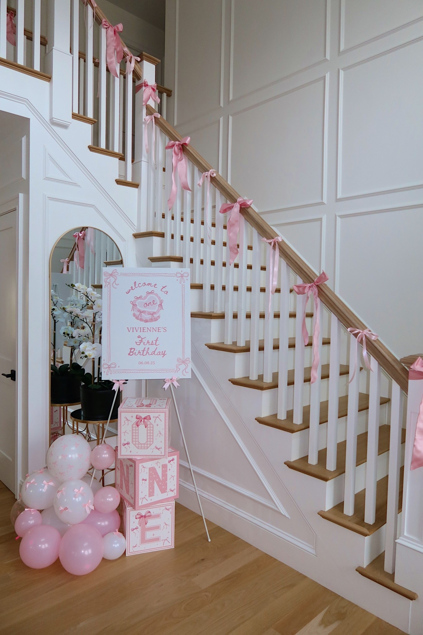 Vivi’s first birthday party entry way set up! I had the welcome sign printed at vista print! 

#LTKBaby #LTKParties #LTKFamily
