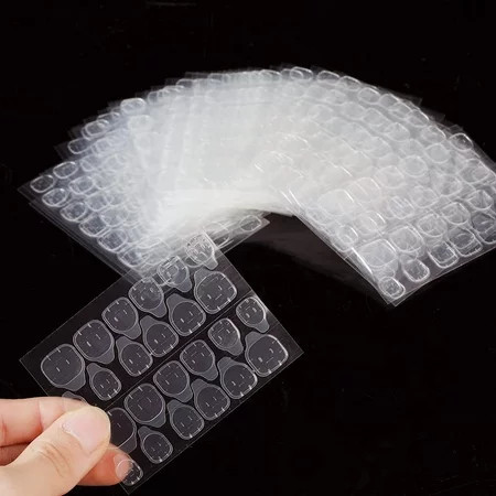 1200 PCS Glue Nail Sticker for Press on Nail Sticky Tabs Double Side Glue Nail Sticker Waterproof Breathable False Nail Tips Jelly Adhesive Tabs Nail Glue | Walmart (US)