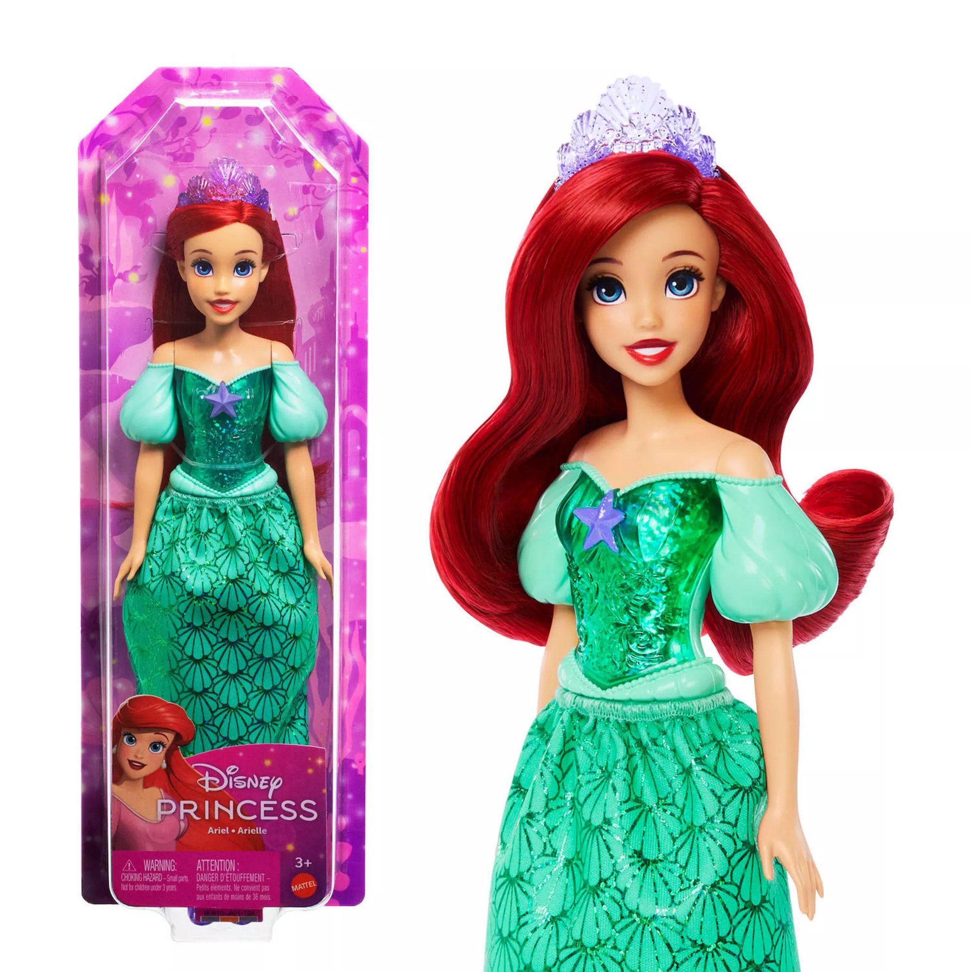 Disney Princess Ariel Fashion Doll and Accessories by Mattel | Kohl's