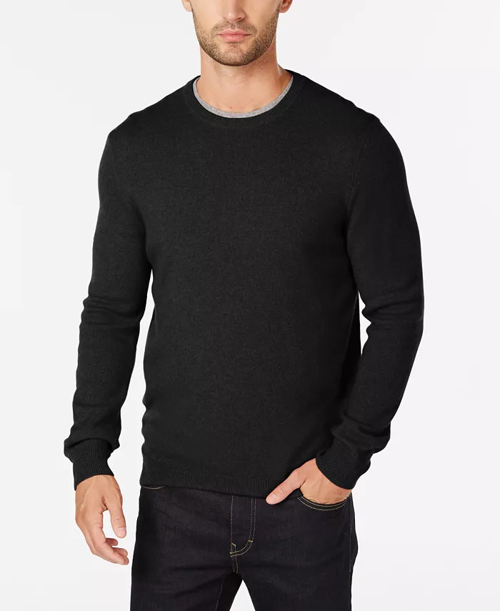 Cashmere Crew-Neck Sweater, Created for Macy's | Macys (US)