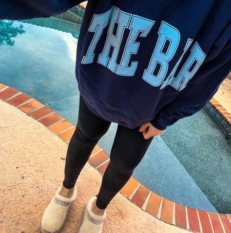 The Bar Varsity Sweatshirt Restock is happening in 10 minutes!! It will sell out as always in minutes! Be ready! I’m wearing XL for oversized fit. 

#LTKStyleTip #LTKTravel #LTKFindsUnder100
