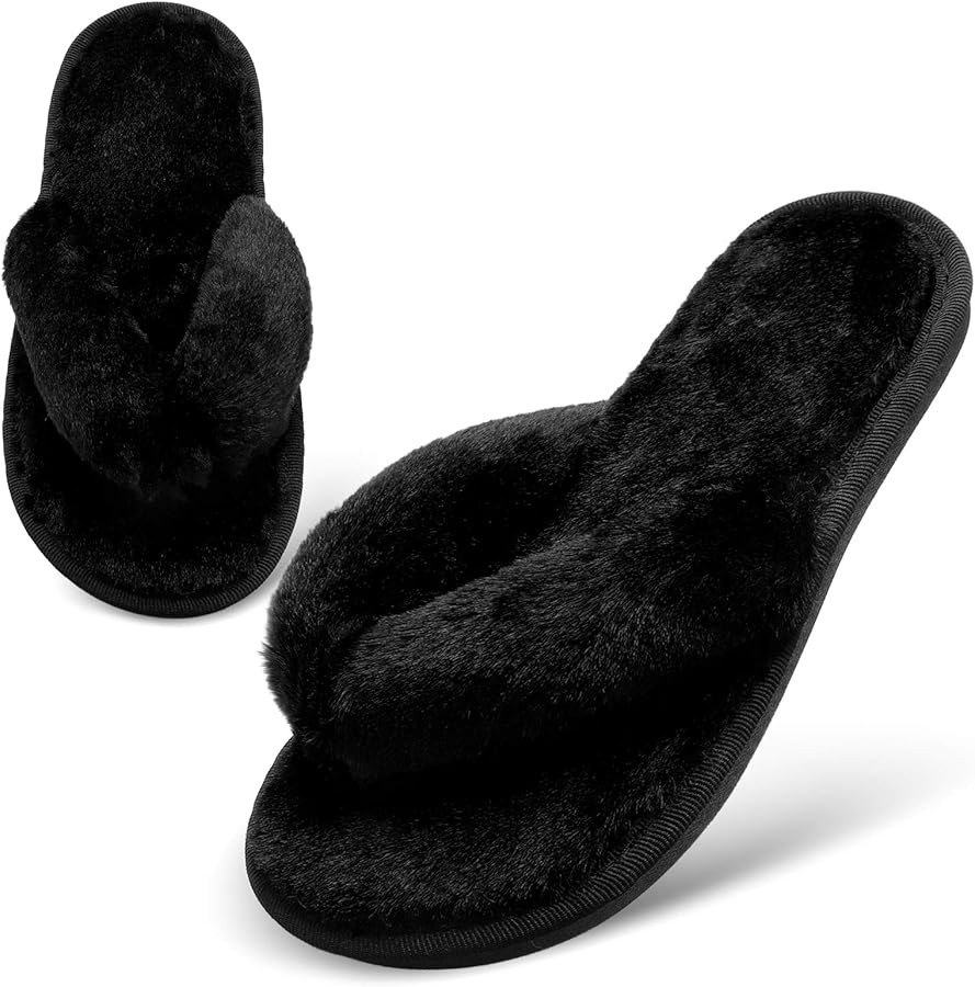 JOINFREE Women's Bedroom Slippers Comfort Four Season Classy Indoor Spa Slide Shoes | Amazon (US)