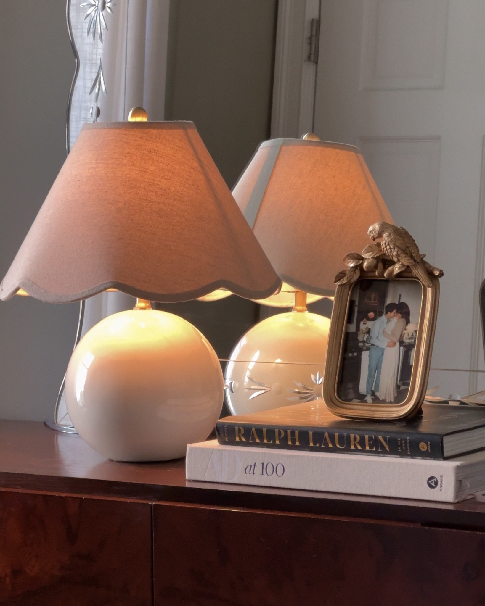 17in Ceramic Orb Table Lamp With … curated on LTK