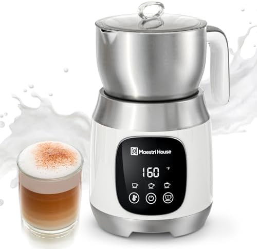 Maestri House Milk Frother, Variable Temp and Froth Thickness DualFro 600 Milk Frother Steamer, 2... | Amazon (US)