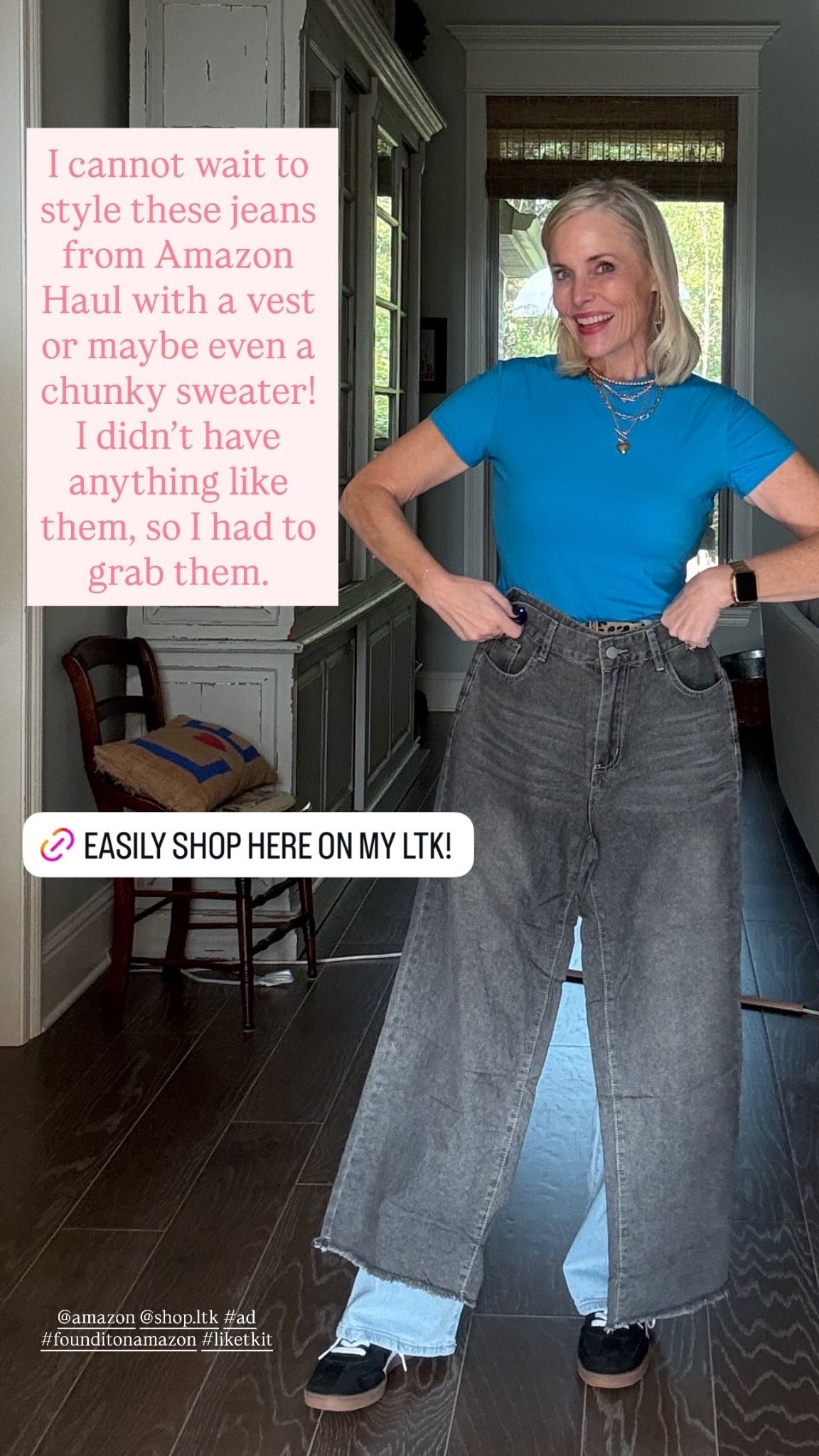 Y’all… my first @amazon Haul and I’m officially hooked. 😂 Easily shop all my finds + more below on my LTK!  #ad #founditonamazon



#LTKOver40 #LTKSaleAlert #LTKFindsUnder50