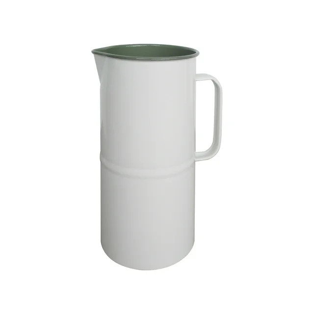 Better Homes & Gardens - 2-Tone Steel Pitcher - Green | Walmart (US)