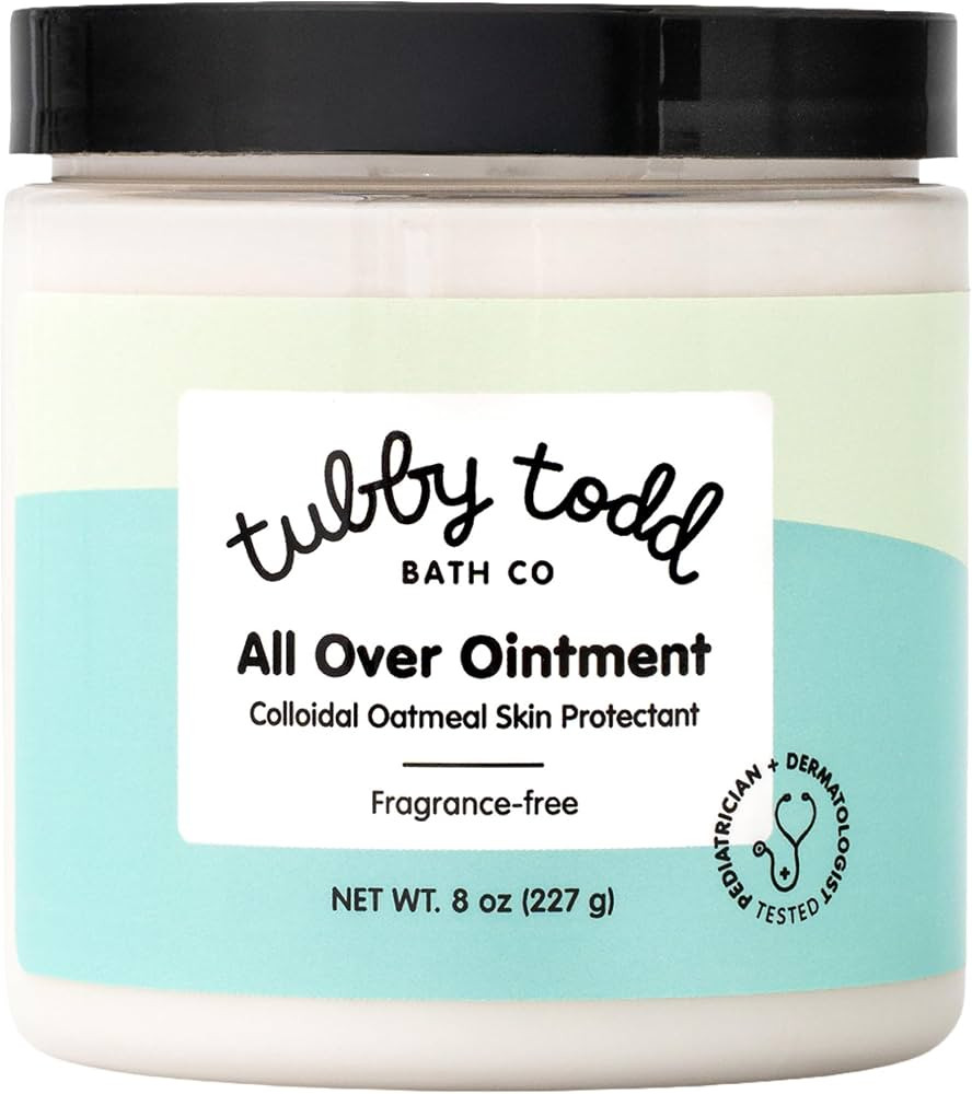 TUBBY TODD All Over Ointment - Baby Eczema Cream, Everyday Multi-Purpose Sensitive, Dry, Irritati... | Amazon (US)