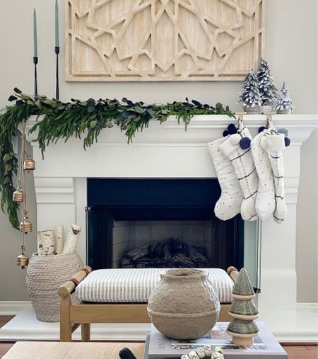 Norfolk pine garland in stock and on sale! Christmas decor, bells, mantel, holiday decor, garland, stockings, stocking holders 

#LTKHoliday #LTKhome #LTKSeasonal