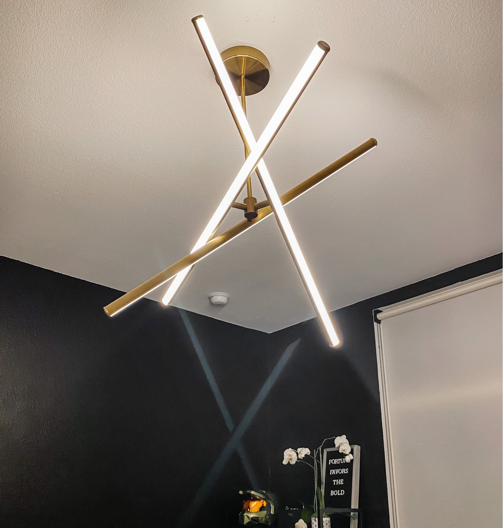 Light rod chandelier that we have had in our old office and now new office! We love the way it looks and how it brightens up the room. On sale for 30% off! Has integrated LED technology so you never have to replace bulbs! 

#LTKstyletip #LTKhome