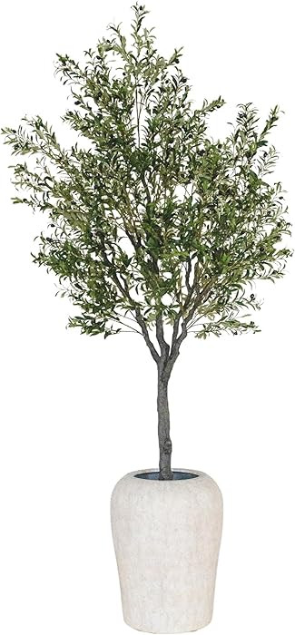 Olive Tree Artificial 10 Feet Tall, Fake Indoor Tree, Faux Decorative Tree | Amazon (US)