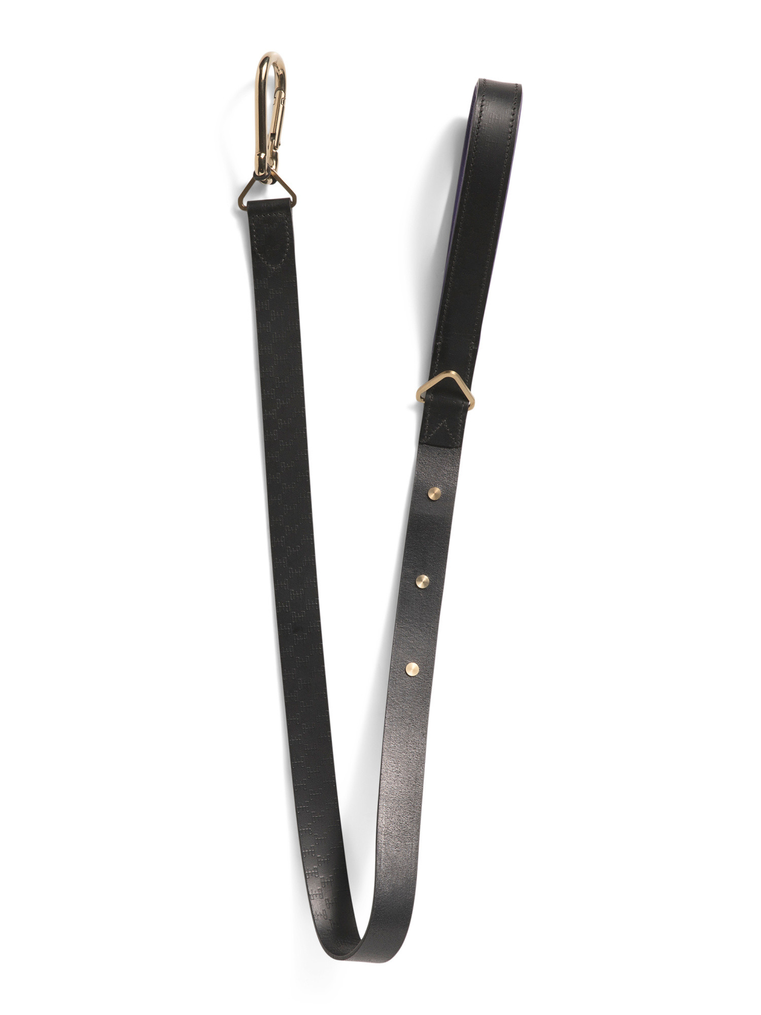 Leather Dog Leash With Steel Clasp | TJ Maxx