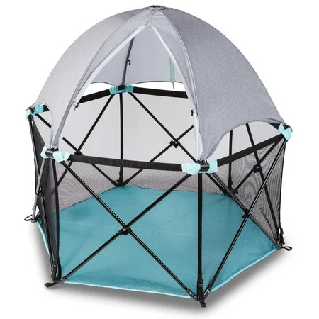 Summer Infant Pop N Play Deluxe Ultimate Playard with Full Canopy | Walmart (US)