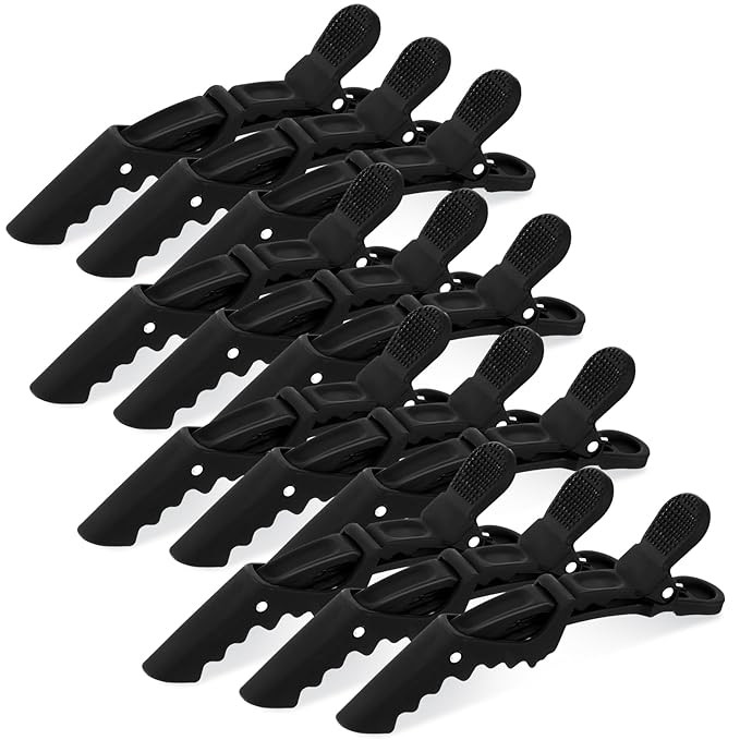 Havawish 12 Pcs Alligator Clips for Hair Styling Matte Alligator Crocodile Clips for Women Hair S... | Amazon (US)
