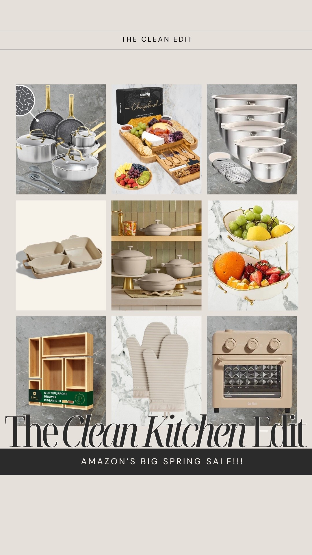 AMAZONS BIG SPRING SALE | Kitchen Edit ~ If you’ve cleaned out your fridge and pantry, this is the next step.

You’ve decided to go seed-oil free and cut back on processed, junk food. 🙌  Now let’s make sure the tools you’re cooking with are supporting that Soring Reset too.

Here’s a simple kitchen checklist with what to avoid and what to use instead:

✔ Cookware (pots & pans)
Avoid: Traditional nonstick with PFAS or chemical coatings
Use instead: Cast iron, stainless steel, or ceramic-coated cookware that’s PFAS-free

✔ Cooking utensils
Avoid: Plastic or low-quality silicone
Use instead: Wooden, teak, or stainless steel utensils

✔ Food prep & storage
Avoid: Plastic containers and prep tools
Use instead: Glass or stainless steel for prep, storage, and leftovers

✔ Air fryer
Avoid: Plastic interiors or PFAS-coated baskets
Use instead: Stainless steel or glass materials

✔ Bakeware
Avoid: Nonstick coatings with PFAS
Use instead: Ceramic-coated or stainless steel bakeware

This isn’t about replacing everything at once. Start with what you use daily — and upgrade as you go.

I’ve linked the kitchen pieces I recommend and personally use here 👇


#LTKSaleAlert #LTKselfcare #LTKHome