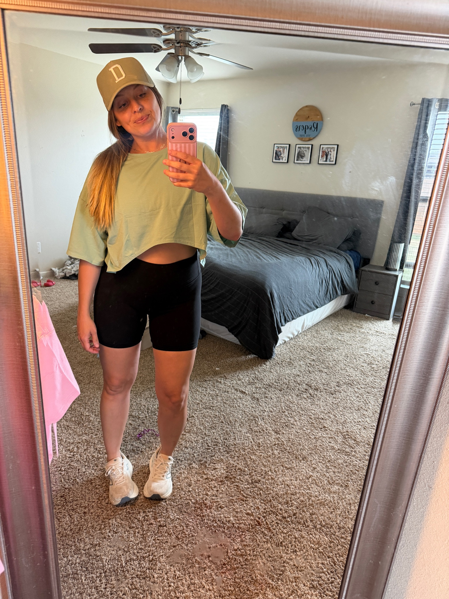 Found the BEST free people dupe. This cropped tee with longer sleeves is going to be my go-to this summer! I’ve got it in green, black, and white. Planning on getting it in every color 😂💕

#LTKootd #LTKMidsize #LTKActive
