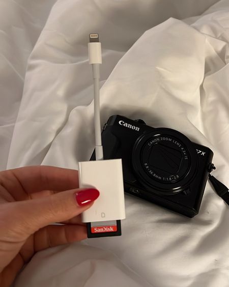 Camera takes amazing photos and is the perfect size for travel and this Apple SD card reader is SO easy and quick for transferring photos to your phone

#LTKtravel #LTKfindsunder50 #LTKeurope