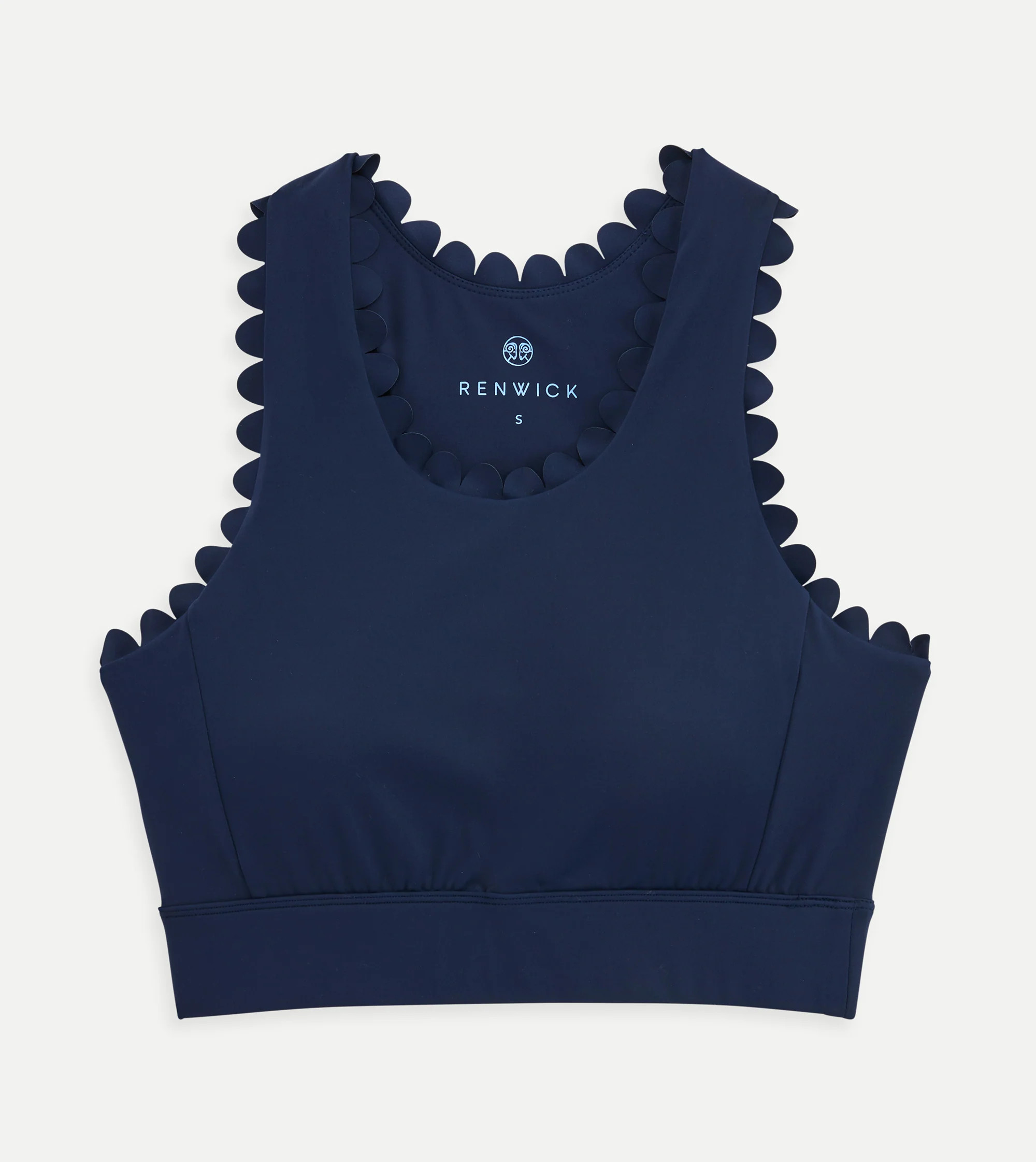 Renwick Scalloped Sports Bra | Renwick Golf