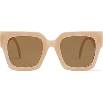 SOJOS Vintage Oversized Square Sunglasses for Women,Retro Womens Luxury Big Large Sun Glasses UV4... | Amazon (US)