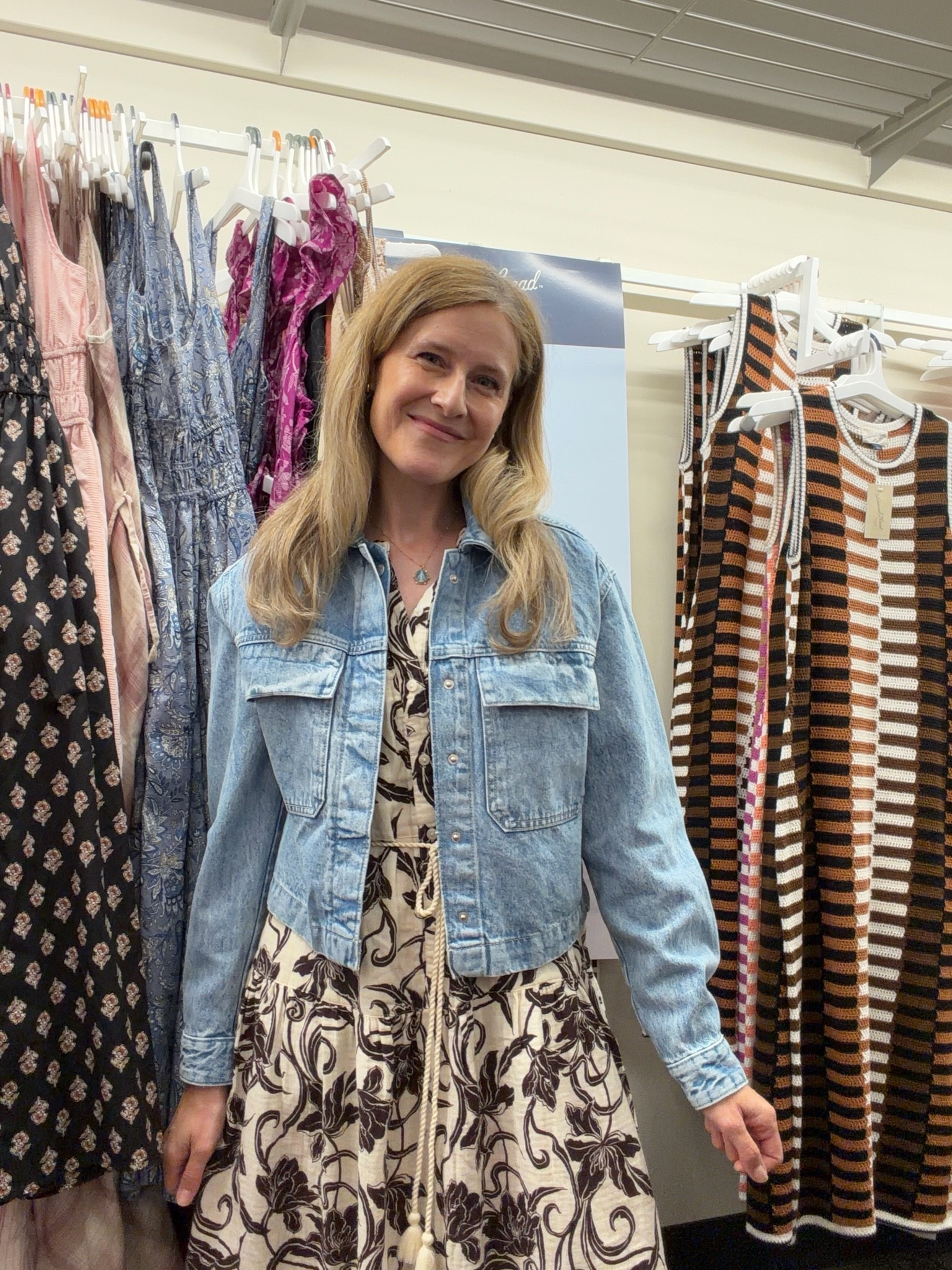 Price drop on the Target denim jacket, now $38.50. I’m wearing the size small here, fits great, no need to size up. #targetstyle

#LTKOver40 #LTKSaleAlert