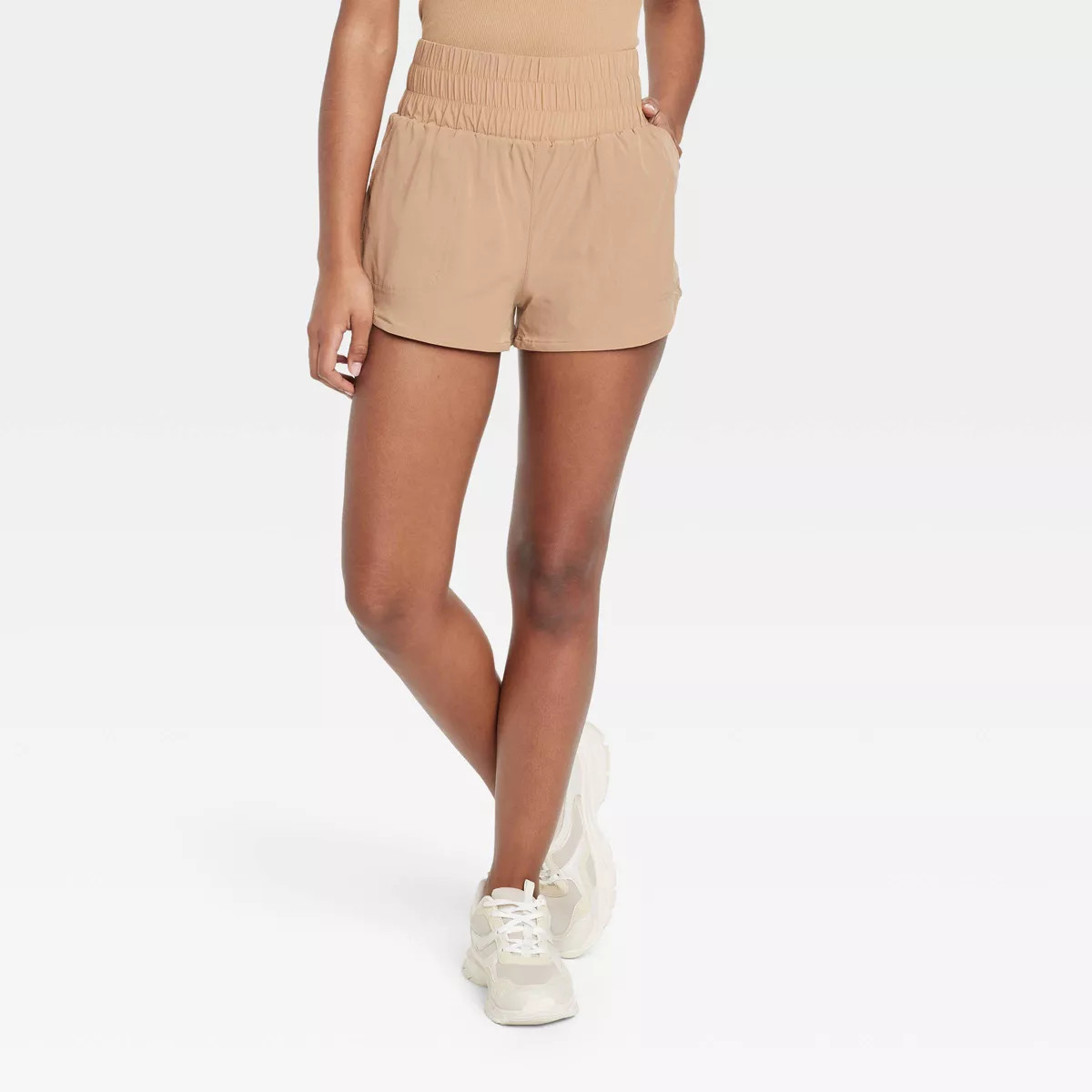 Women's High-Rise Woven Shorts 2.5" - JoyLab™ | Target