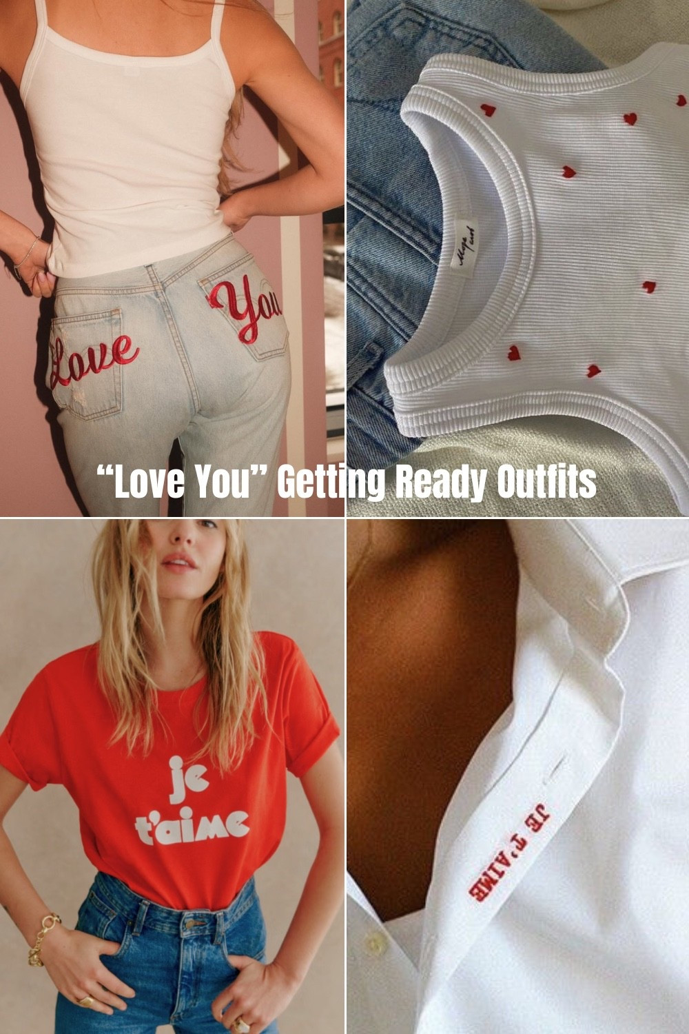 “Love You” getting ready outfit idea instead of the traditional pjs or silk robes. It’s laid back, cute and classic for a wedding morning 



#LTKWedding #LTKStyleTip