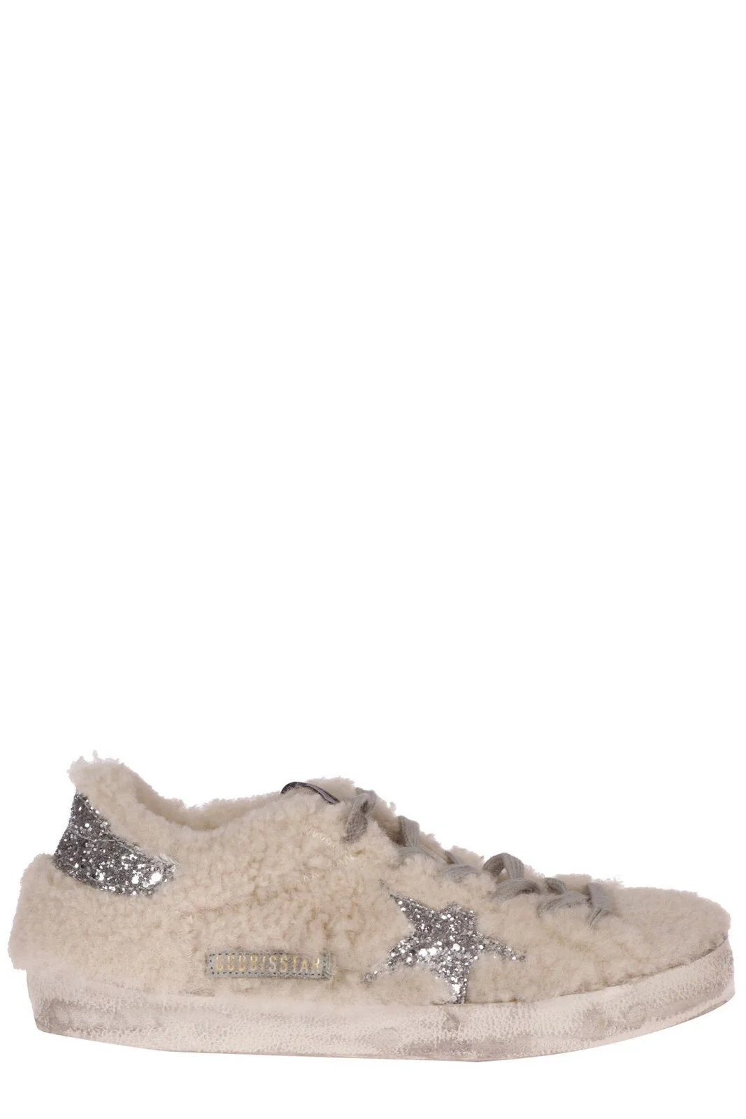 Golden Goose Deluxe Brand Super-Star Embellished Sneakers | Cettire Global