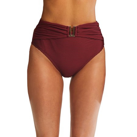 Time and Tru Women s Belted U-Trim Bikini Swimwear Bottoms | Walmart (US)