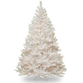 6.5' Winchester White Pine Tree with 400 Clear Lights | Macy's