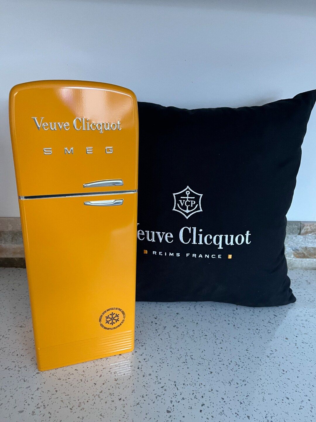 Veuve Clicquot Champagne Smeg Fridge Orange Bottle Cooler Case | Etsy (US)