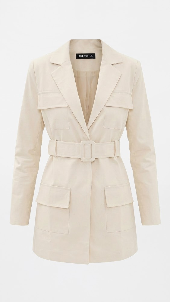 Lioness Steinway Mini Dress Beige M | Shopbop