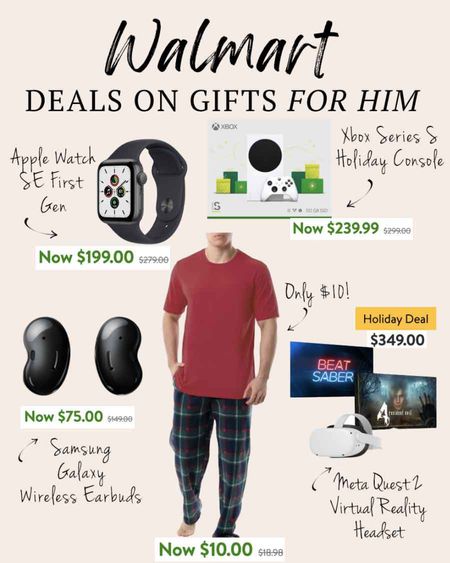 It’s easy to shop for the gents with Walmart’s holiday deals! #ad #walmartpartner #walmart 

Save on Apple Watch, Quest virtual reality, or a cozy Fruit of the Loom lounge set for just $10!


#LTKHoliday #LTKGiftGuide #LTKsalealert