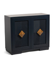 32x28in Diamond Handle 2 Door Cabinet | TJ Maxx