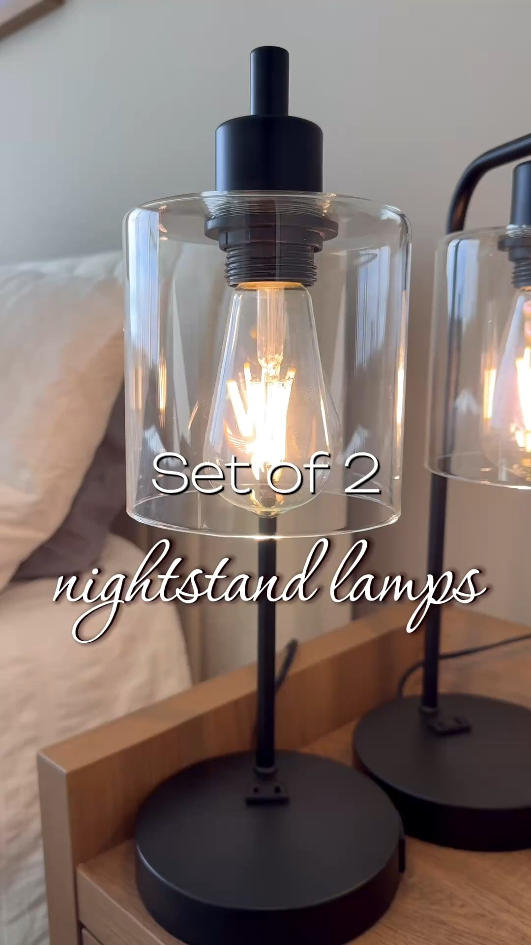 Touch control table lamps with charging ports 


#LTKHome
