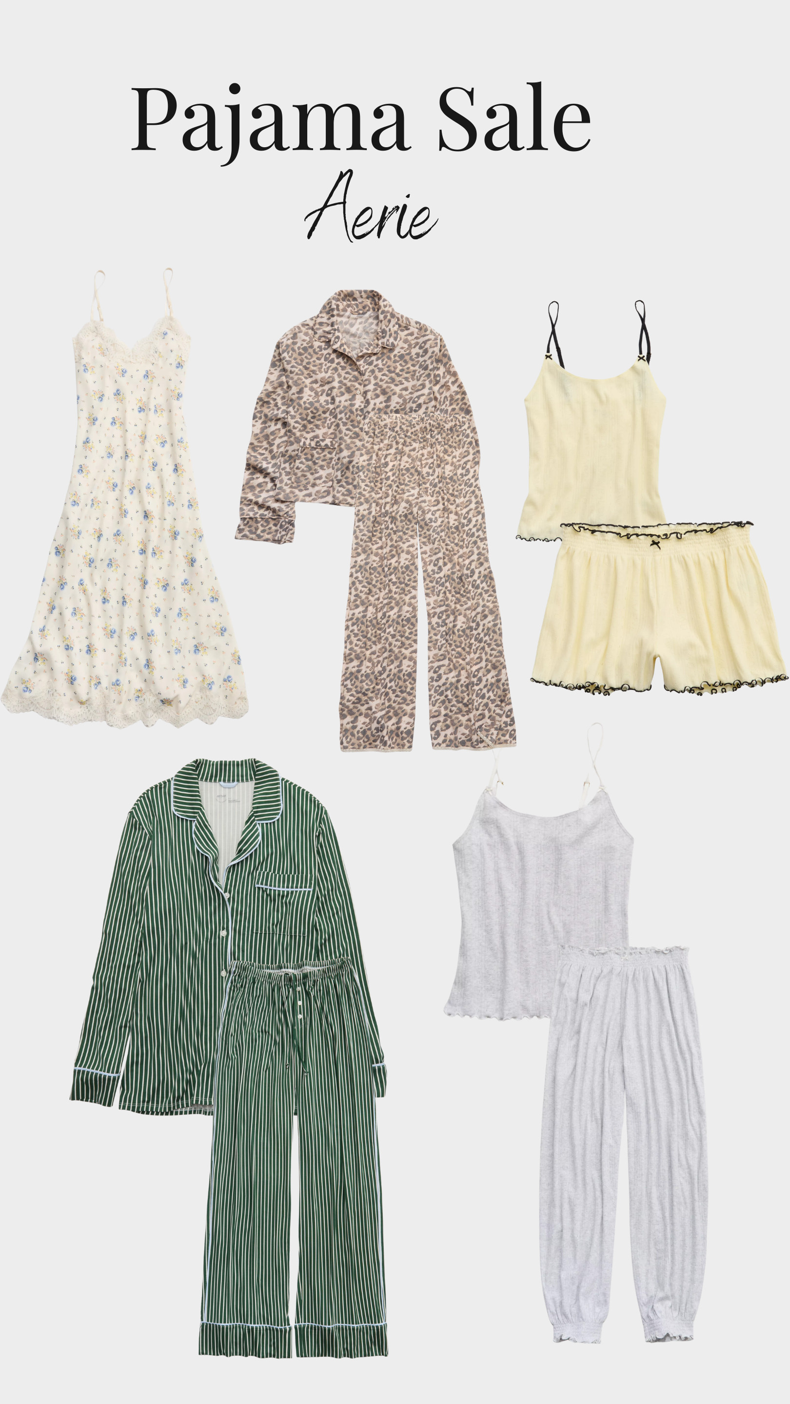 Hey y’all! Cute Aerie pajamas on sale, grab your favorites 🔗 

 